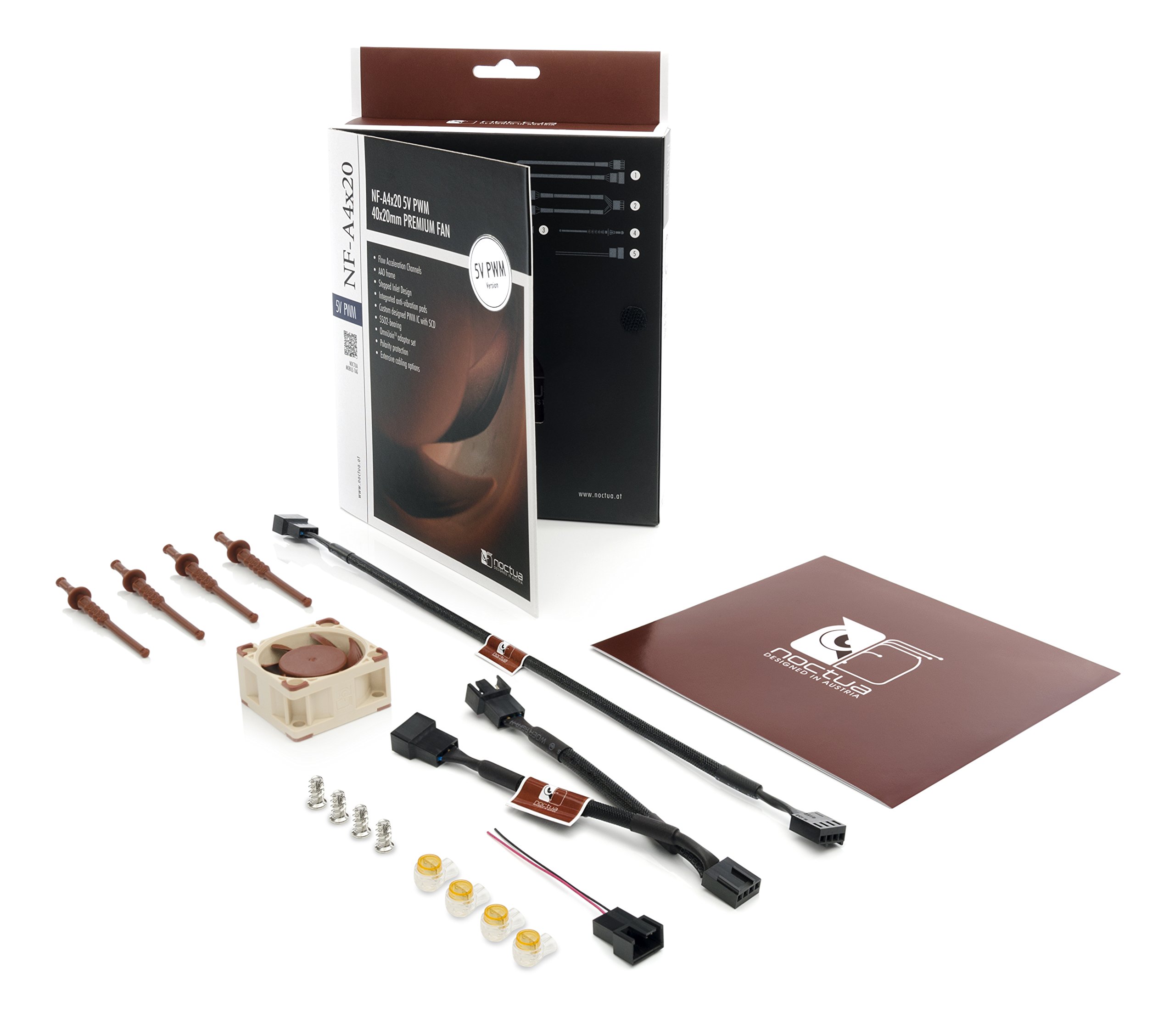 Noctua NF-A4x20/NF-A4x10 5V PWMファンセット Amazon.com: Noctua NF-A4x20 5V PWM premium-quality quiet 40mm fan